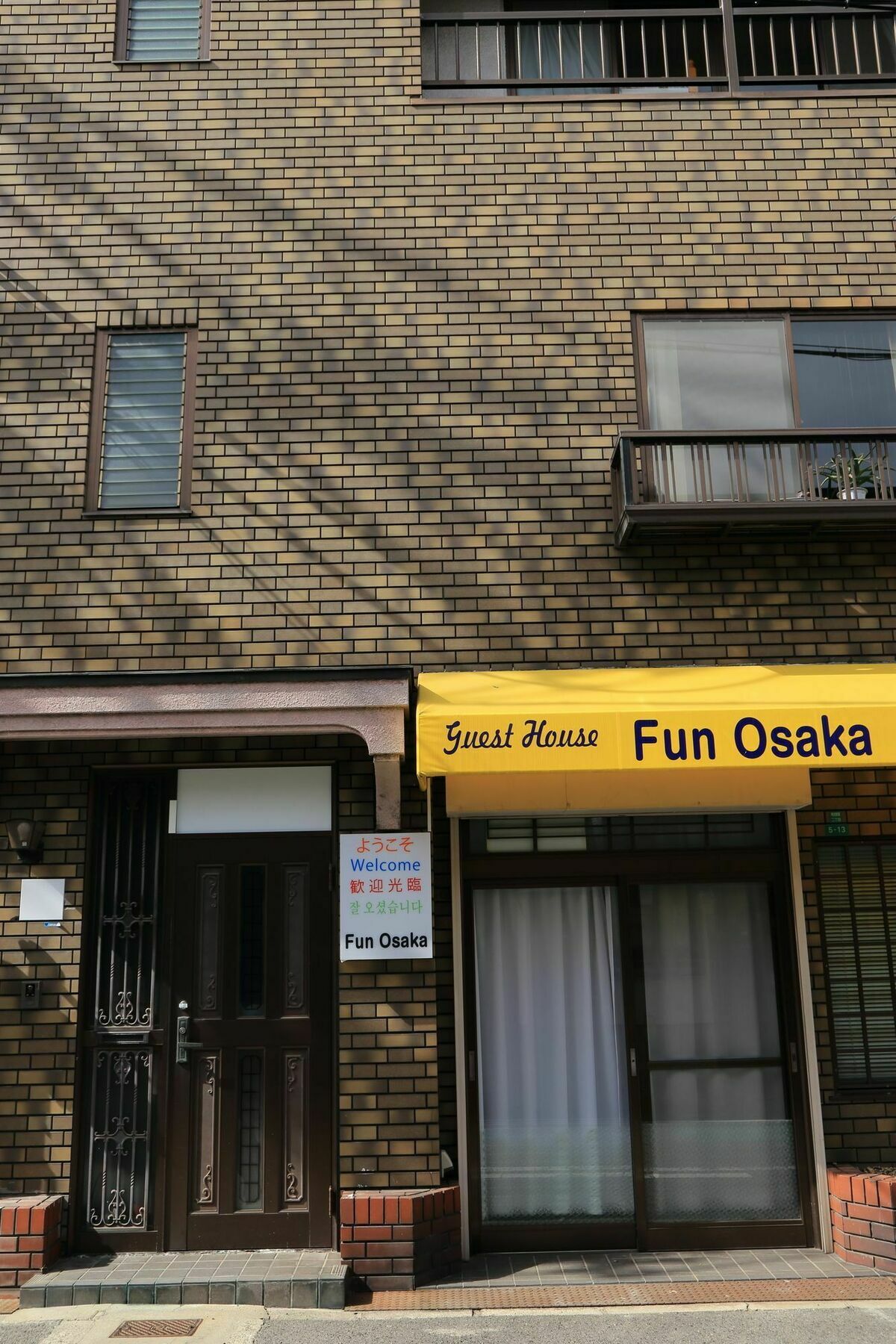 Guest House Fun Ōsaka Exterior foto
